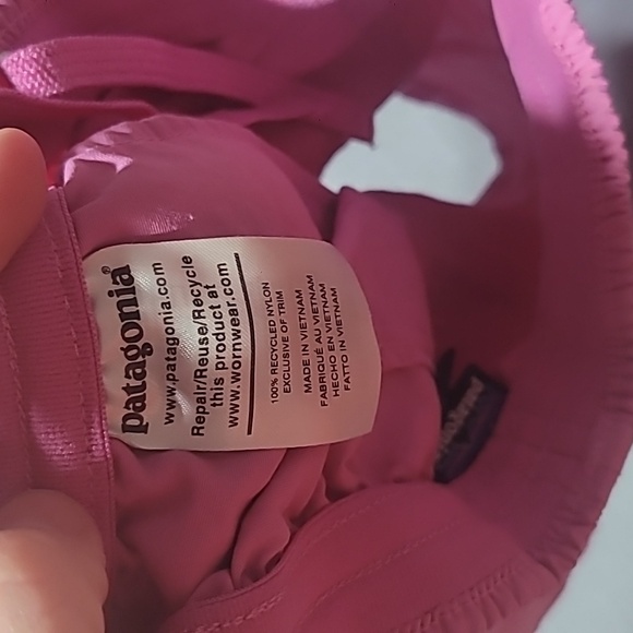 Patagonia Kids Pink Baggies Shorts Size Small Girls (Id Say 7/8) - Picture 5 of 7